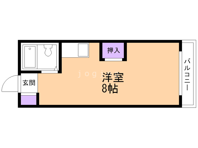 第８１松井ビルの間取り