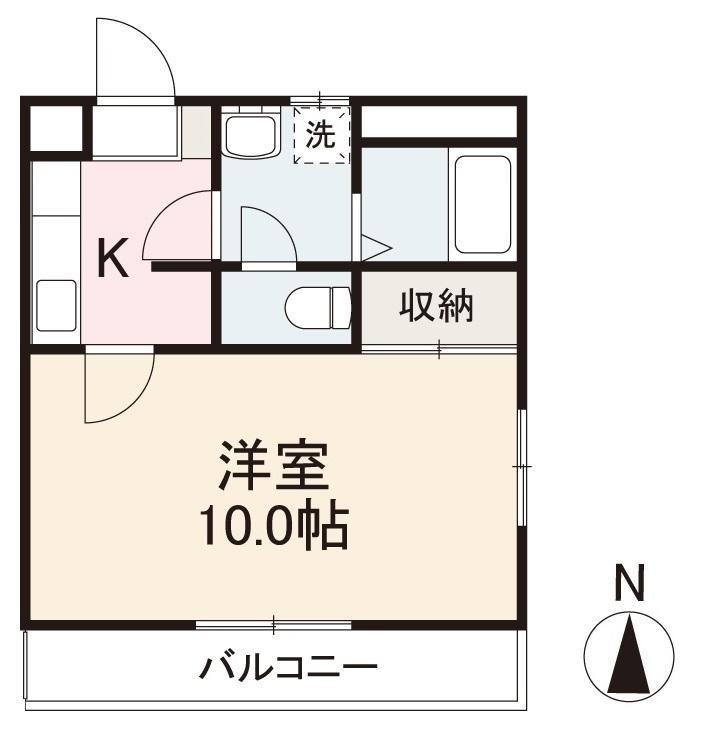 高松市西町のマンションの間取り