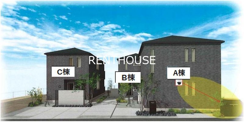 鈴木様邸C棟 　弊社管理物件の建物外観