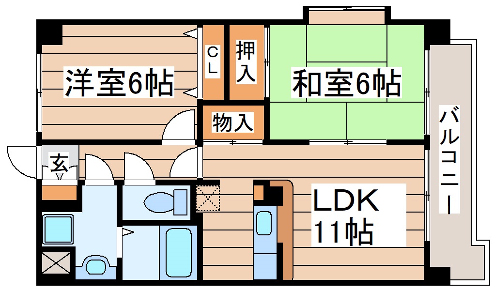 ヴェルドミール藤倉の間取り