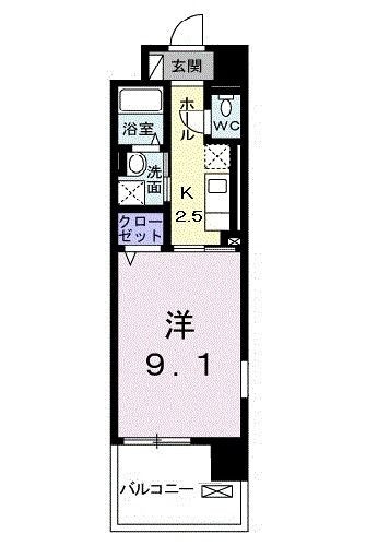 パールヒルズ五月町の間取り