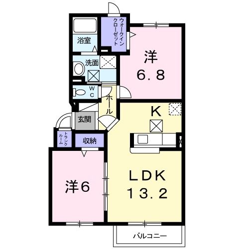 アルトピーノの間取り