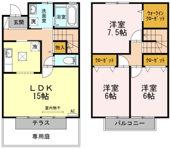 ディアコート城南の間取り