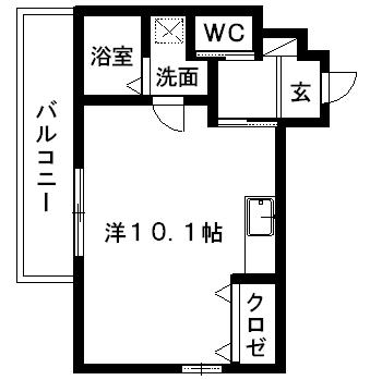 TKマンションVの間取り