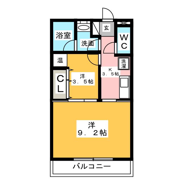 マイ・マイン明の間取り