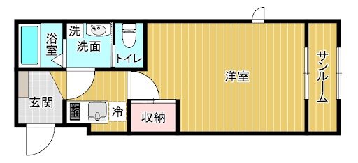 パルハイム2024の間取り