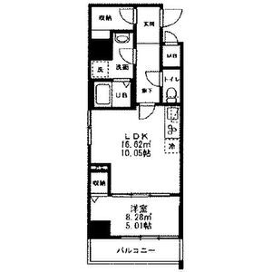 柏市旭町のマンションの間取り