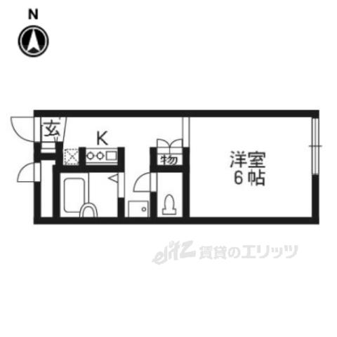 レオパレスＡＬＴＡ２の間取り