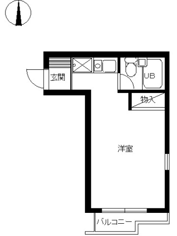 スカイコート大宮第2の間取り