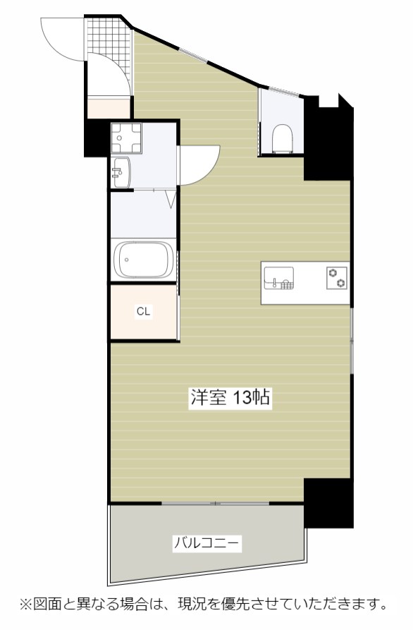 【北九州市小倉南区上葛原のマンションの間取り】