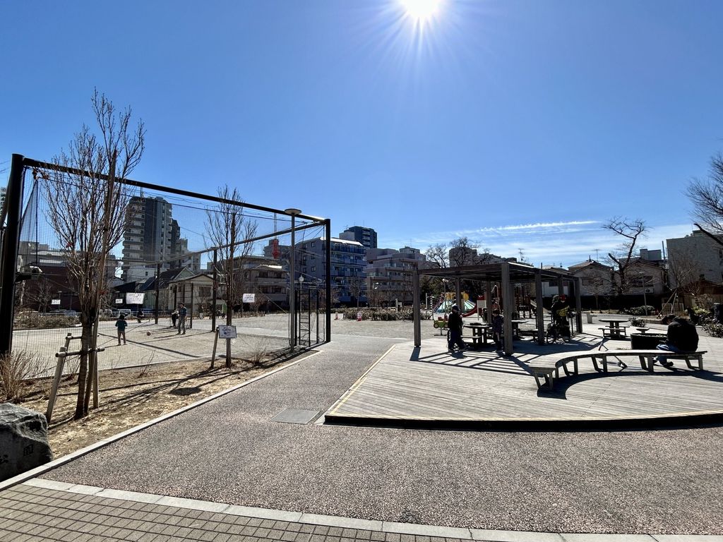 公園　浜川公園（公園）まで300m