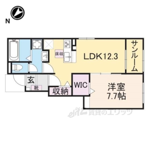 ノーブルクレインの間取り
