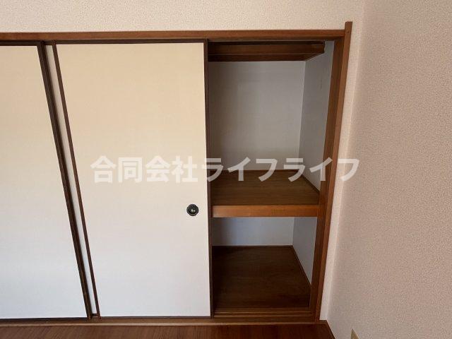 収納　十分な収納スペースがあります