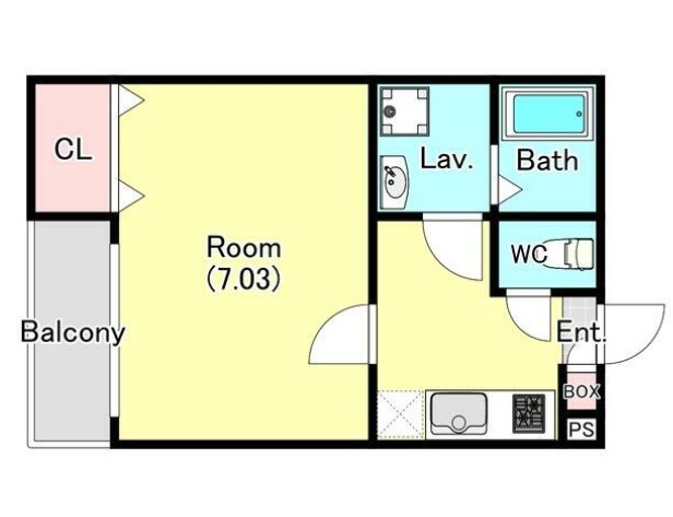 ジーメゾン宮原の間取り