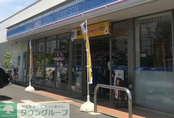 コンビニ　ローソン鴻巣中井店（コンビニ）まで590m