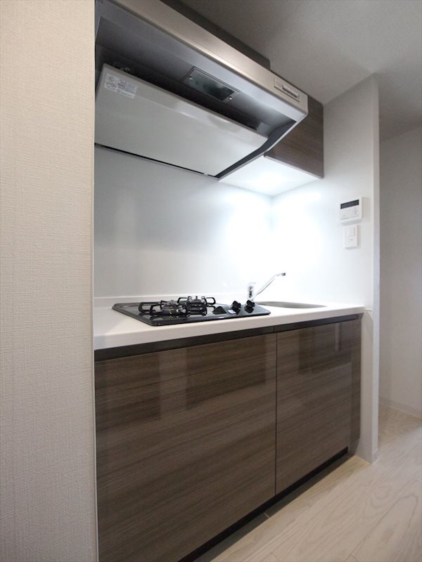 キッチン　システムキッチン（ガス2口コンロ付）　同仕様写真