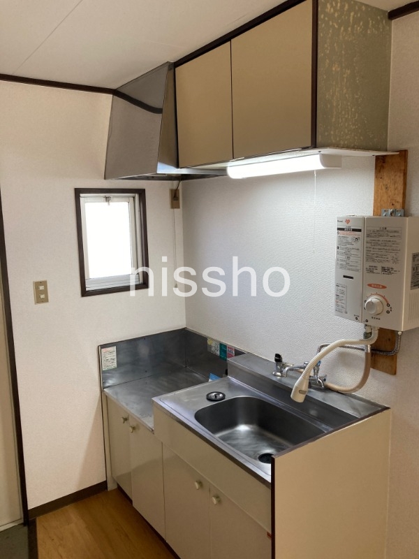 キッチン　２口コンロが設置可！