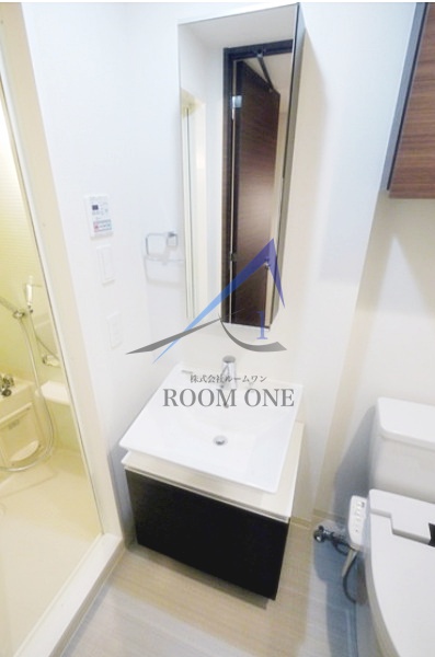 洗面設備　洗面台です。