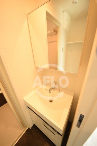 洗面設備　PARK HILLS　天王寺東　Rum　洗面化粧台