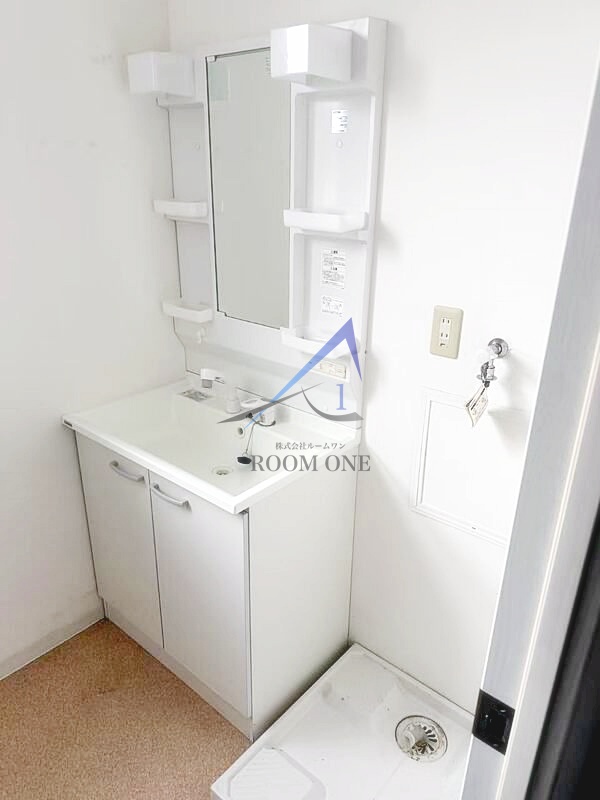 洗面設備　洗面台です。