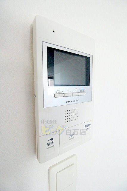 セキュリティ　モニター付きインターホン完備しています♪