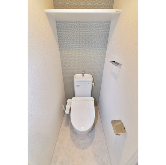 トイレ　ゆったりとした空間のトイレです