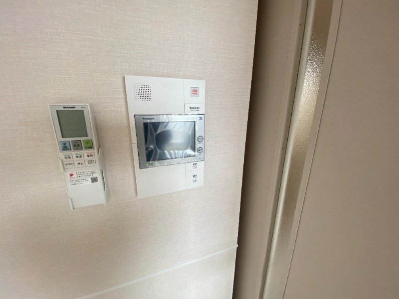 セキュリティ　来客時に活躍です