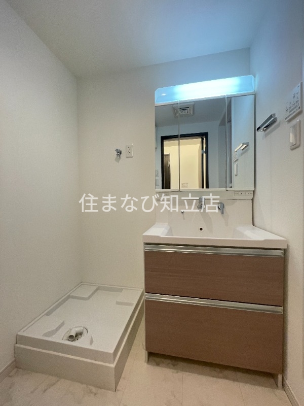 洗面設備　同型別部屋写真