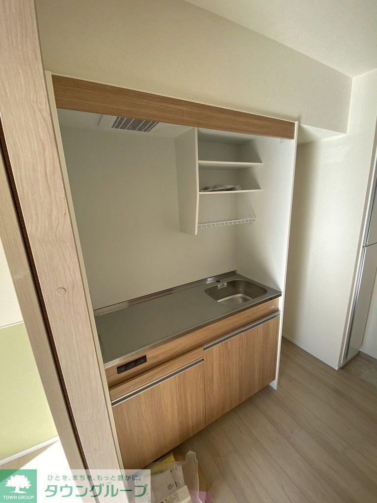 キッチン　＊2階の同間取りの写真です。