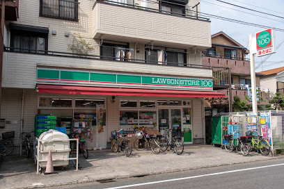 コンビニ　ローソンストア１００（コンビニ）まで292m