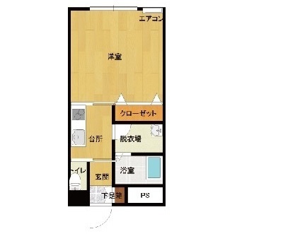 マンションエターナルの間取り写真
