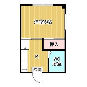 コーポ加島の間取り写真
