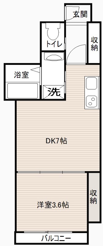 地下鉄御堂筋線 北花田駅 徒歩10分 15階建 築5年の間取り写真