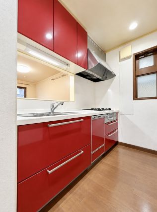 墨田区3丁目戸建てのキッチン写真