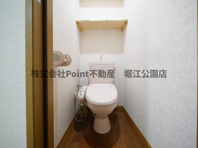 ＪＲ大阪環状線 桃谷駅 徒歩7分 8階建 築23年のトイレ写真