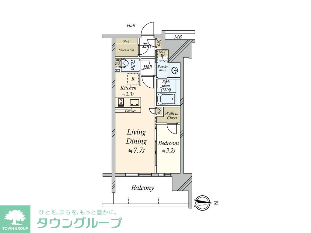 リニアゲートタワー名古屋の間取り写真