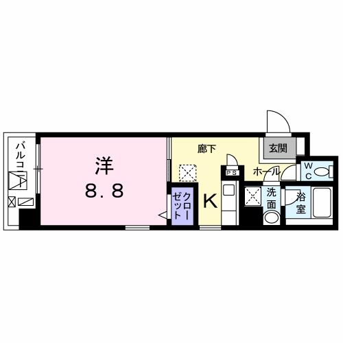 プランタン・ボー田園調布の間取り写真