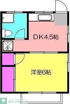 マンション富士の間取り写真