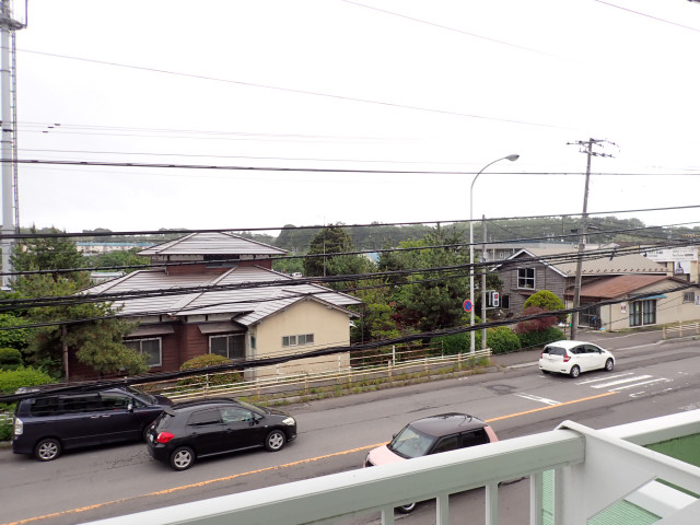 【函館市戸倉町のアパートの眺望】