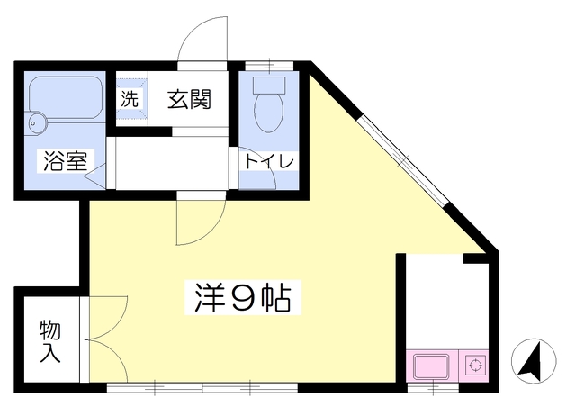 ハウス楓の間取り