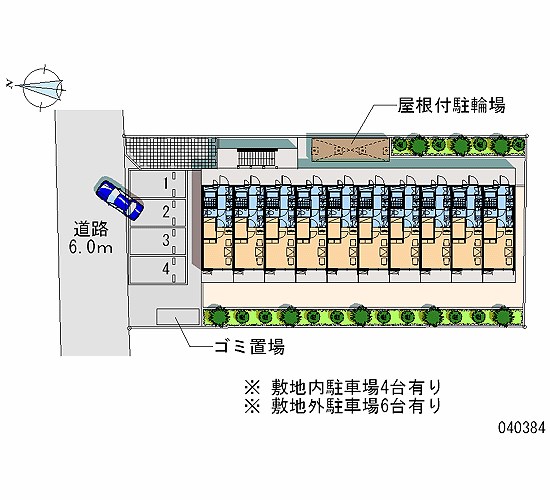その他共有部分　敷地内全体図です。