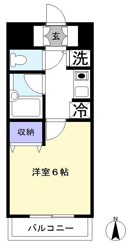 ソレイユ天王台の間取り