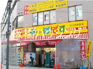 ドラックストア　どらっぐぱぱす氷川台駅前店（ドラッグストア）まで244m