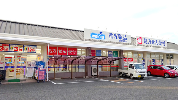 ドラックストア　金光薬品倉敷福島店（ドラッグストア）まで486m