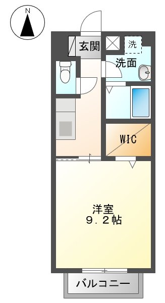 ＰｌｕｍｅｃｅヒロＡの間取り