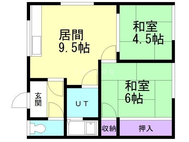 コンフォーティア小樽の間取り