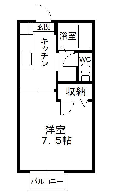 エリア００８の間取り