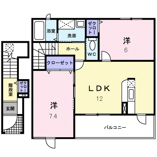 フィオーレの間取り