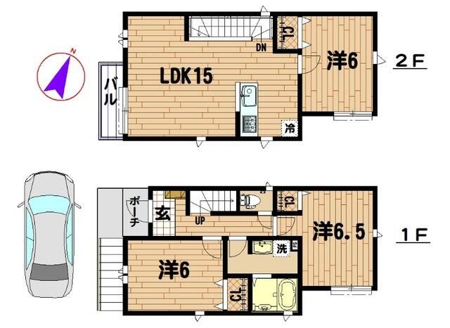 【ＰＲＩＭＥ　ＡＳＳＥＴ二俣川の間取り】