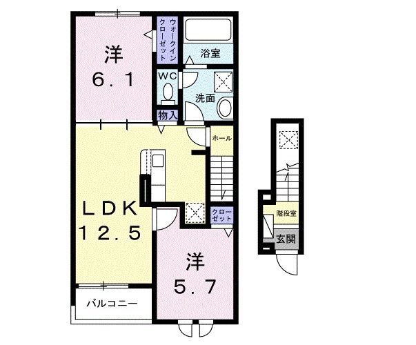 グリーンハイツ加茂IIの間取り